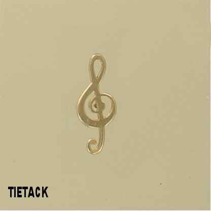 GPC TREBLE CLEF TIE TACK