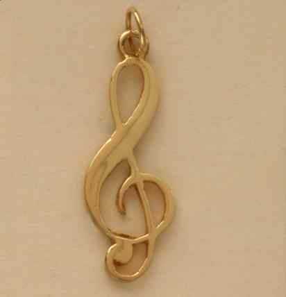 GPC TREBLE CLEF CHARM                  =