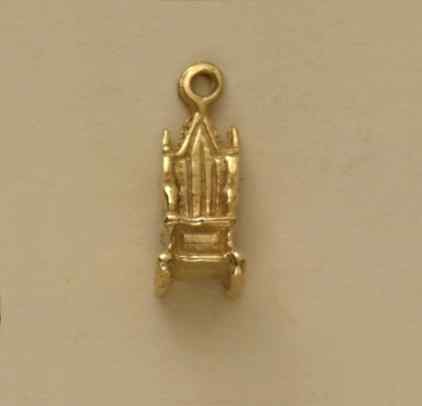 GPC SMALL THRONE CHARM-LONDON CHARM    =