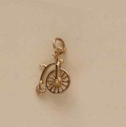 GPC SMALL PENNY FARTHING CHARM         =