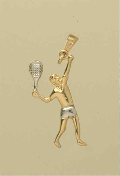 GPC TENNIS PLAYER PENDANT
