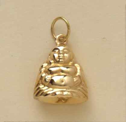GPC LRG HOLLOW BUDDHA CHARM            =
