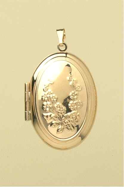 GPC LOCKET FLOWERS EMBOSSED            =