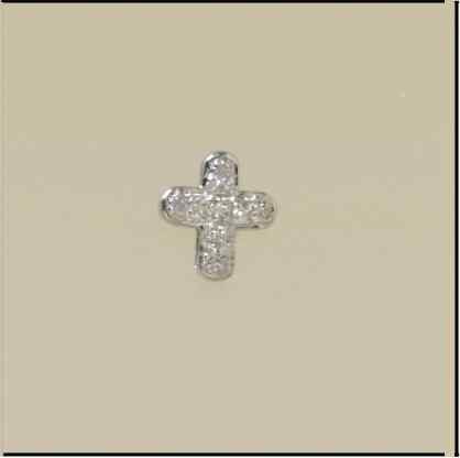 9ct 7.5pt DIAMOND SLIDER CROSS