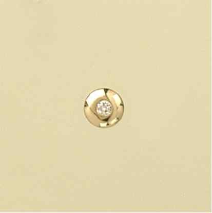 9ct 10pt DIAMOND SLIDER PENDANT