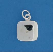 SPC DIA SET 14mm CUSHION PENDANT      +C