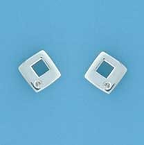 SPC DIA SET CUTOUT SQUARE STUDS