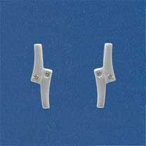 SPC DIA.SET DOUBLE BAR FANCY MATT STUDS