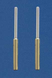 SIL/9ct LONG TUBE DROP STUDS           =
