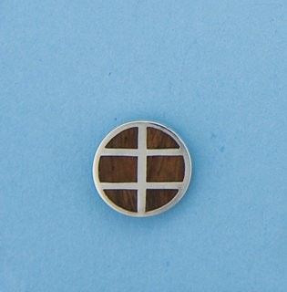 SPC WOOD INLAID 11mm ROUND STUDS