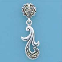 SPC FANCY MARCASITE DROPS
