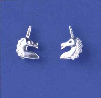 SPC SMALL UNICORN HEADS STUDS          =