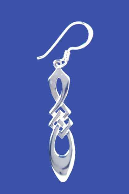 SPC CUTOUT CELTIC DROP EARRINGS        =