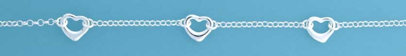SPC 3 TIF HEARTS MINI BELCHER BRACELET =