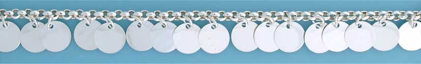 SPC 10mm HANGING DISCS BELCHER BRACELET