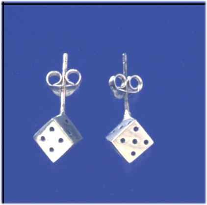 SPC 6mm CUBE DICE STUDS                =