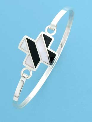 SPC + SIGN M.O.P/ON INLAID CLIP BANGLE