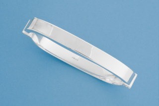SPC 8mm SQ.SECT TV SPRUNG HINGE BANGLE