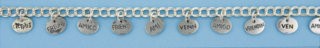 SPC OVAL "FRIEND" DISCS CHARM BRAC     =