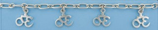 SPC OM SYMBOL TRACE CHAIN CHARM BRAC   =