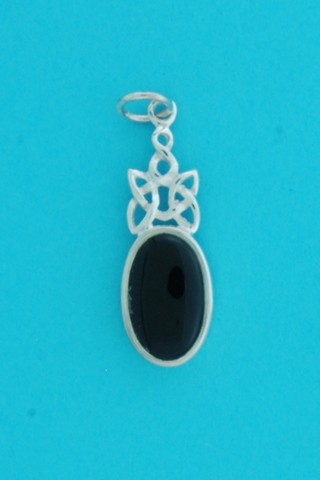 SPC ONYX CELTIC STYLE PENDANT