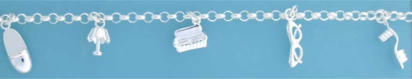 SPC SOFA/LAMP/SLIPPER/SHOE CHARM BRAC
