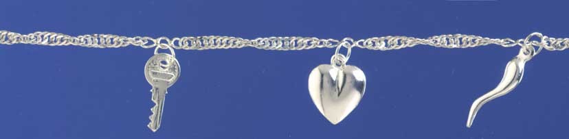 SPC SINGAPORE BRAC WITH HEART/KEY/HORN