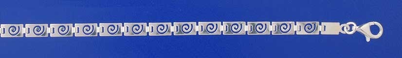 SPC 4mm CUTOUT SPIRALS PATTERN BRAC    =