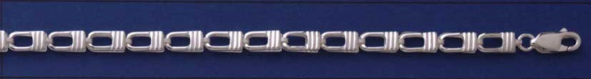 SPC STAMPED LINK BRACELET