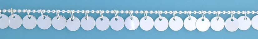 SPC 8mm HANGING DISCS BEAD CHAIN BRAC