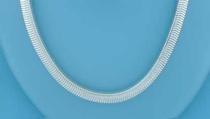 SPC 7mm WIDE SQUARE SNAKE CHAIN