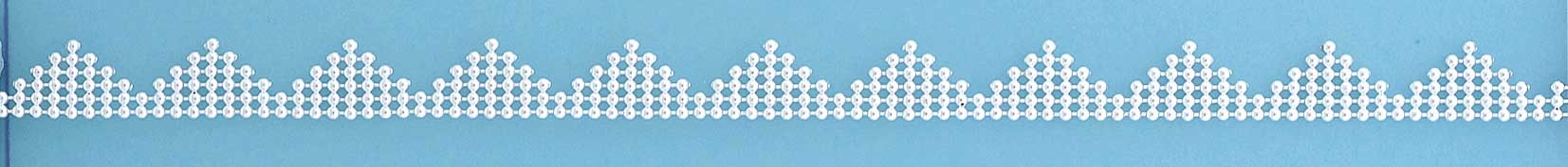 SPC CROCHET STYLE TRIANGULAR BEAD CHAIN