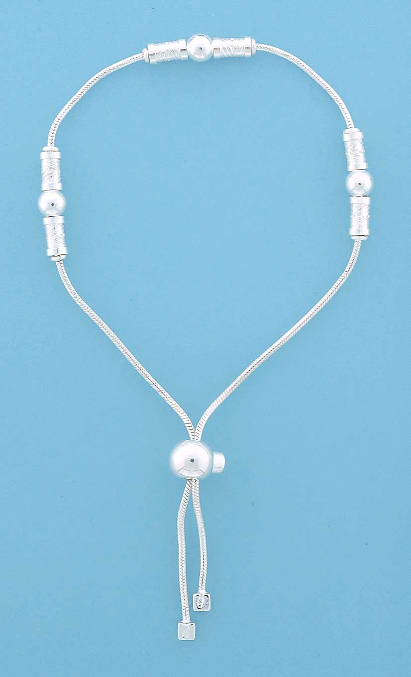 SPC BALI SNAKE CHAIN ADJUSTABLE BRAC.