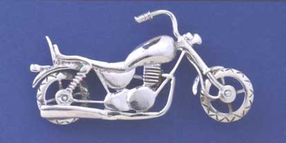 SPC CHOPPER MOTORCYCLE BROOCH          =