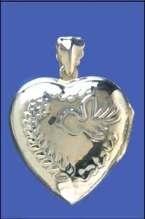 SPC 15/21mm HEART ON FIL.HEART LOCKET