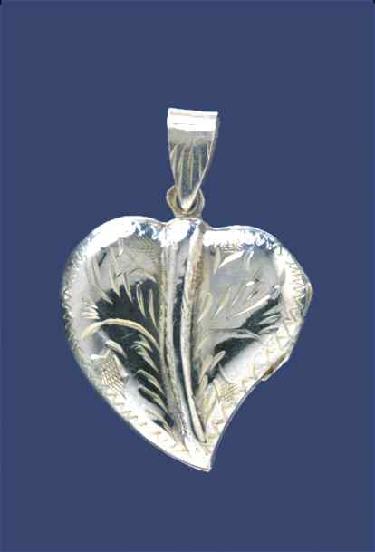 SPC HEART LEAF LOCKET                  =