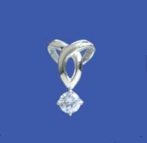 SPC 4mm CZ CELTIC PENDANT