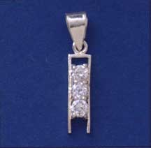 SPC 3 CZ PENDANT                       -