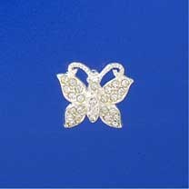 SPC 13mm DIAMONTE SET BUTTERFLY PENDANT