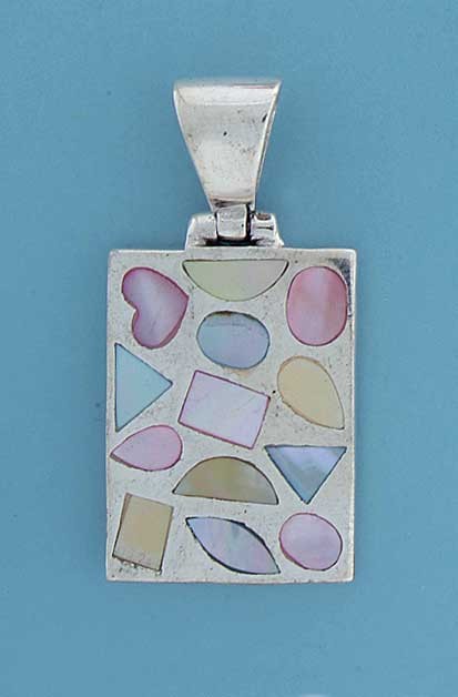 SPC INLAID CRAZY PAVING CUSH.PENDANT
