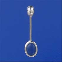 SPC OVAL LAPIS PENDULUM PENDANT