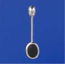 SPC OVAL ONYX PENDULUM PENDANT