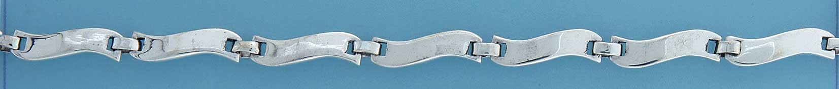 SPC  WAVY PLATE BRACELET               =