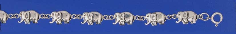 SPC LINKED ELEPHANTS BRACELET          =