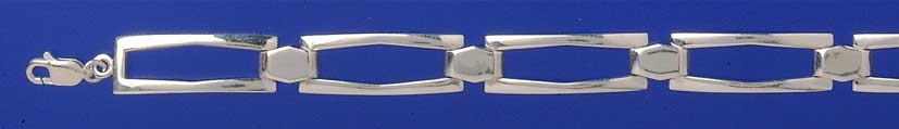 SPC 25x9mm OPEN RECT.LINKED BRACELET   =