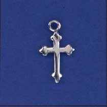 SPC SMALL FANCY GOTHIC CROSS PENDANT   =