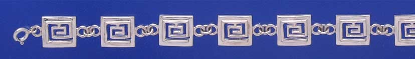 SPC CAST SQUARES CUTOUT SPIRALS BRAC.