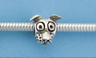SPC SLIDE ON CHARM DOG FACE