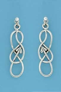 SPC LEAF WIREWORK RM STYLE EARRINGS    =