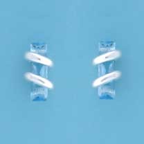 SPC 14x4mm BAGETTE IMM.BT WIREWRAP STUD=